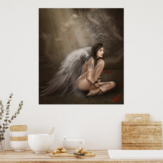 Poster Ange de l'affiche (Cuisine)