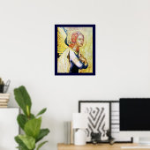 POSTER ANGE DE L'ANNONCIATION (Bureau à domicile)