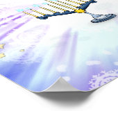Poster Ange de Menorah (Coin)