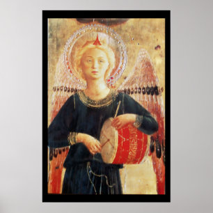 POSTER ANGE DE MUSIQUE
