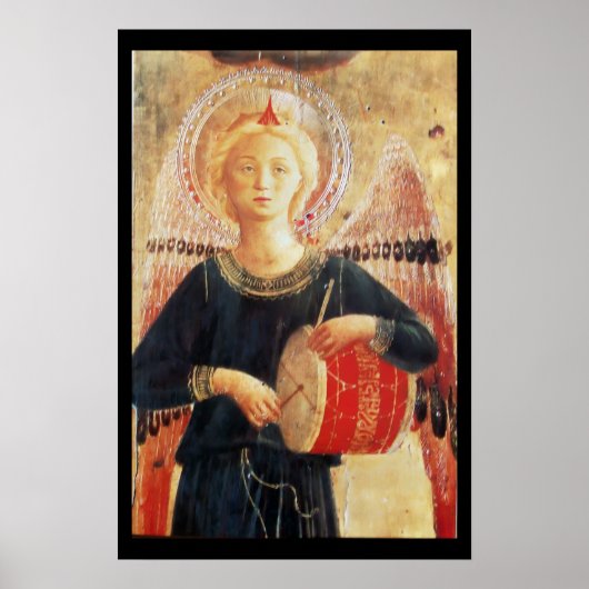 POSTER ANGE DE MUSIQUE (Devant)