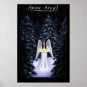 Poster Ange de neige (Devant)