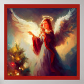 Poster Ange de Noël 3 (Devant)