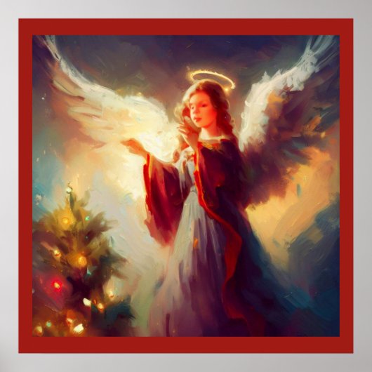 Poster Ange de Noël 3 (Devant)