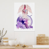 Poster Ange de paix (Cuisine)