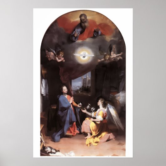 POSTER ANGE DE VIRGIN ET D'ANNONCIATION (Devant)
