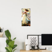 Poster Ange des oiseaux (Bureau à domicile)