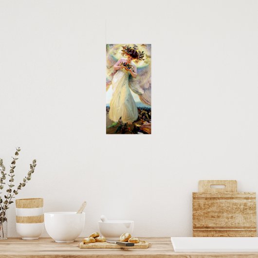 Poster Ange des oiseaux (Cuisine)