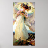 Poster Ange des oiseaux (Devant)