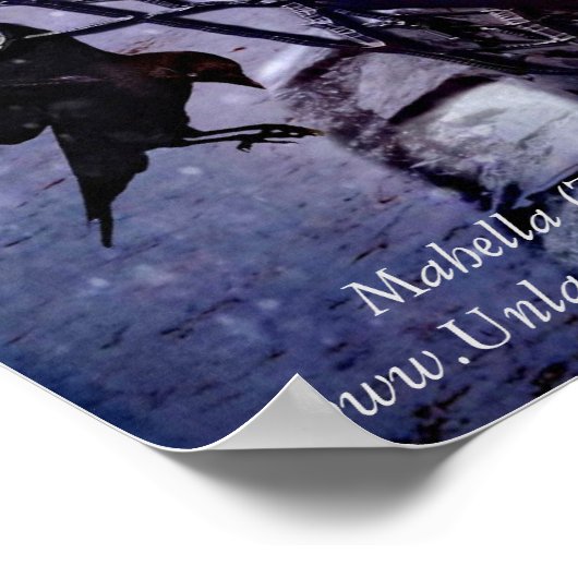 Poster Ange d'hiver (Coin)