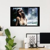 Poster Ange du matin (Bureau à domicile)