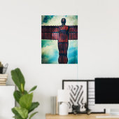 Poster Ange du Nord (Bureau à domicile)