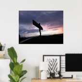 Poster Ange Du Nord (Bureau à domicile)