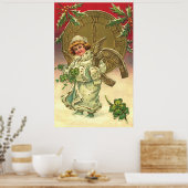 Poster Ange du Nouvel An (Cuisine)