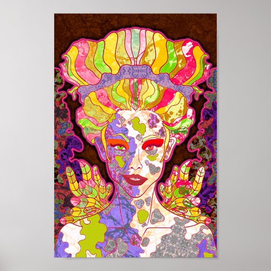 Poster Ange en chute (Devant)