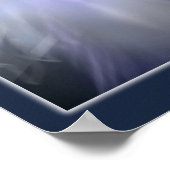 Poster ange en cristal bleu (Coin)