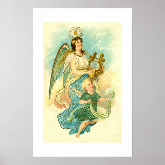 Poster Ange et enfant (Devant)