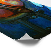 Poster Ange et violon (Coin)