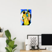 POSTER ANGE GARÇON (Bureau à domicile)