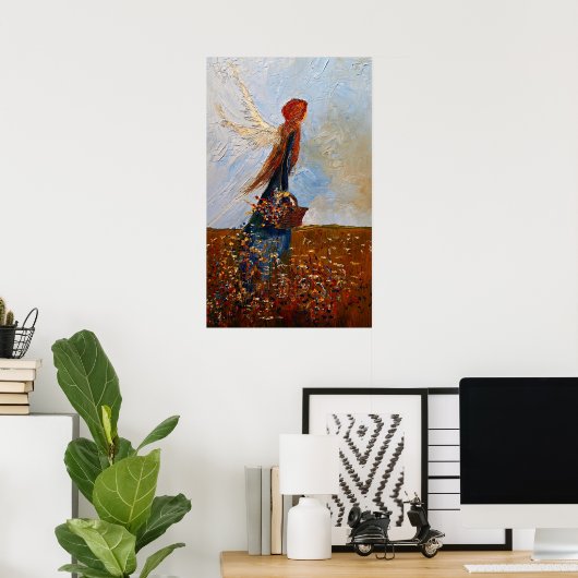 Poster Ange gardien (Bureau à domicile)