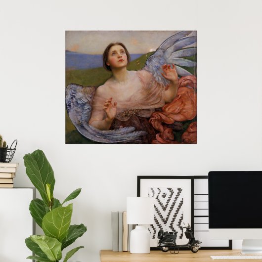 Poster Ange gardien (Bureau à domicile)