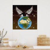 Poster Ange Gardien Africain (Cuisine)