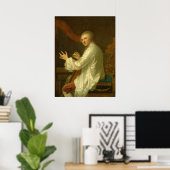 Poster Ange Laurent - Jean-Baptiste Greuze (Bureau à domicile)