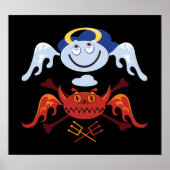 Poster ange maléfique (Devant)