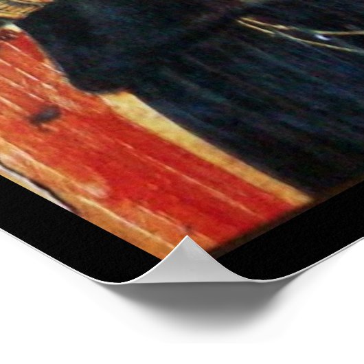 POSTER ANGE MUSICAL (Coin)