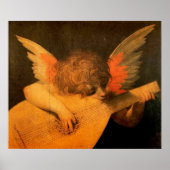 Poster ange musicien jeu lute par Rosso Fiorentino (Devant)