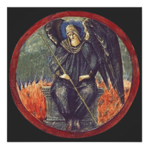 Poster Ange noir de Cherubim