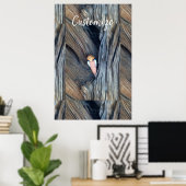 Poster Ange sculpté dans l'arbre Thunder Cove (Bureau à domicile)