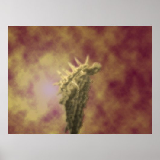 Poster ange sombre (Devant)