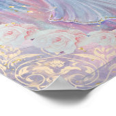 Poster Ange spirituel ou lumière céleste par Renée Lavoie (Coin)