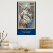 Poster Ange surveillant un enfant (Cuisine)