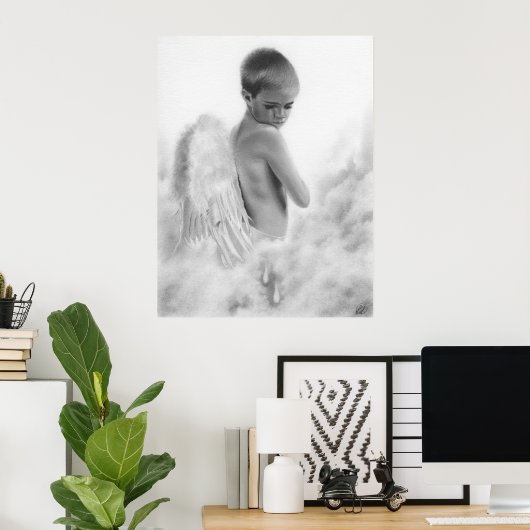 Poster Ange Tears (Bureau à domicile)