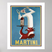 Poster Ange vintage / Devil Martini Ad (Devant)