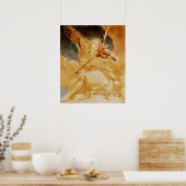 Poster ange violoniste par Henri Pinta (Cuisine)