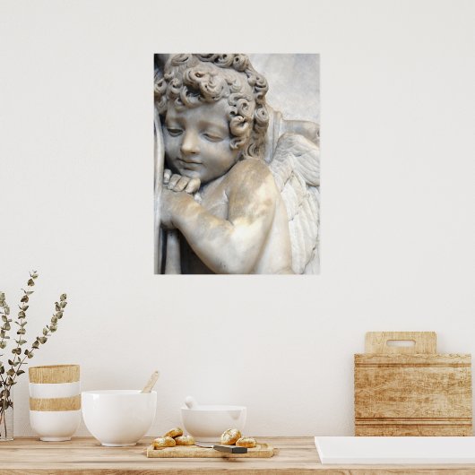 Poster Angel à Venise (Cuisine)