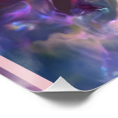 Poster Angel arc-en-ciel et poème (Coin)