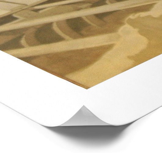 Poster Angel avec Rosaire (Coin)