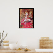POSTER ANGEL AVEC ROSES (Cuisine)