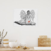 POSTER Angel Ballerina interdit (Cuisine)