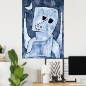 Poster Angel Candidat par Paul Klee - Retro Revival (Bureau à domicile)