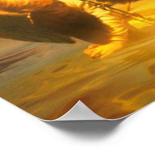 Poster Angel Child LIGHT (Coin)