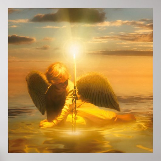 Poster Angel Child LIGHT (Devant)