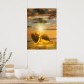 Poster Angel Child LIGHT (Cuisine)