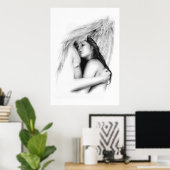 Poster Angel Couple Soulmate Amour (Bureau à domicile)