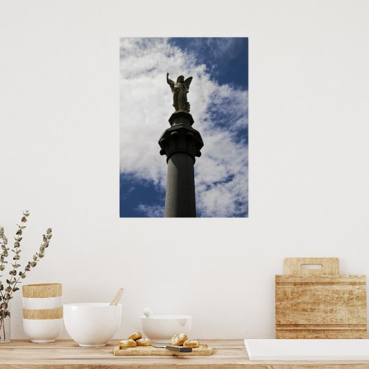 Poster Angel dans les nuages (Cuisine)