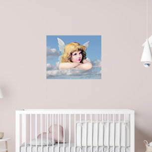 Poster Angel dans les nuages